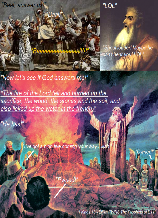 1 Kings 18 Elijah Pwns The Prophets of Baal