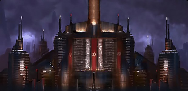 The Sith Temple on Coruscant
