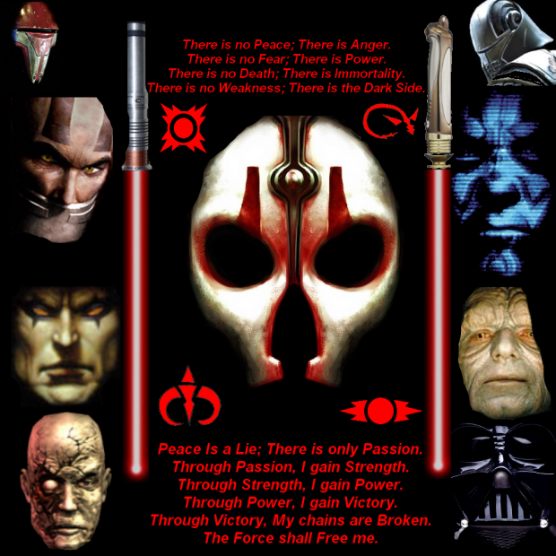 Variations of the sith code