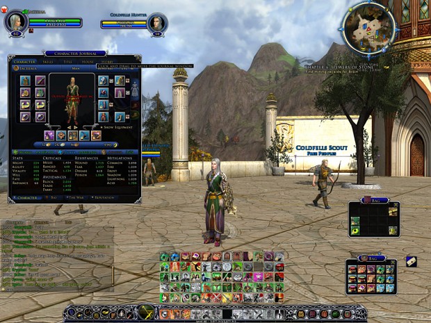 MMO UIsThe LOTR online Mines of Moria