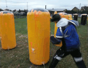 Punching An Inflatable