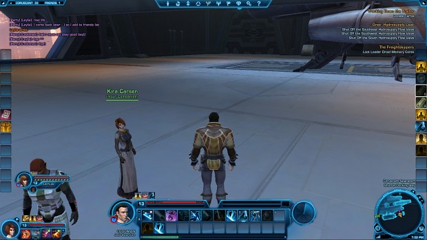 First Day in Star Wars The old Republic.......