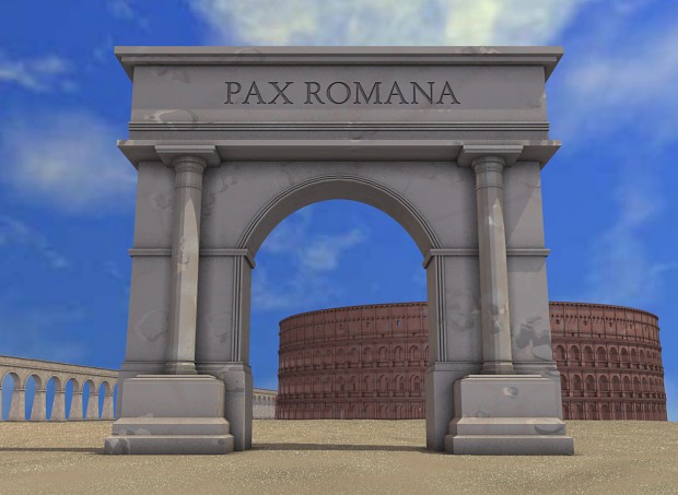 Roman architecture by Kxlexk