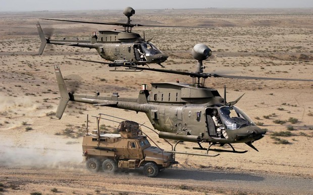 Odobrena isporuka 16 Bell OH-58 Kiowa helikoptera
