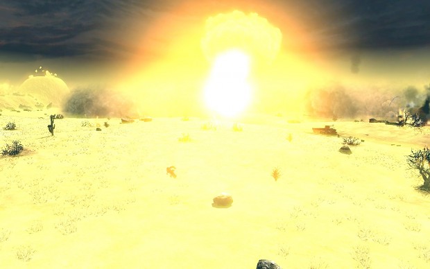 Nuclear weapon explosion - modified fx