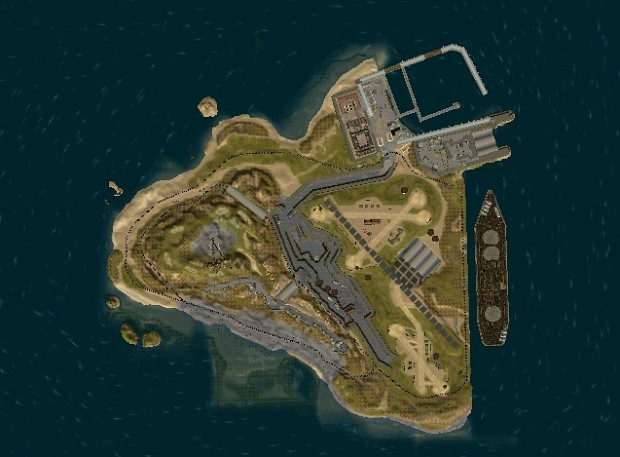 base on island