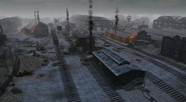 Stalingrad railway-factory