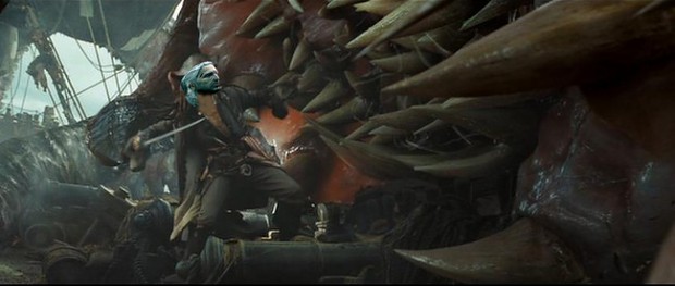 Geralt vs Kraken