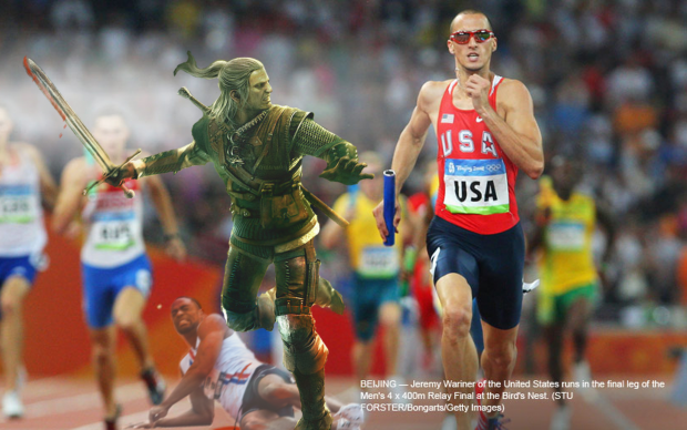 Geralt in the Olympics