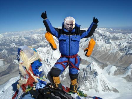 Geralt tries the Mt. Everest