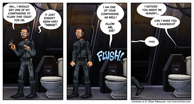 heroic toilet and forcefull fun