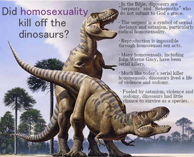 Dinosaurs were homos