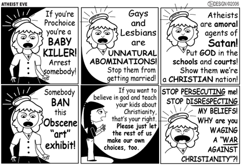 Christain intolerance