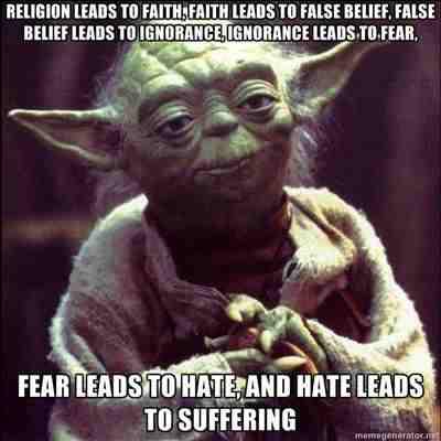 Atheist Yoda