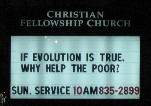More illogical arguing from Christian churches