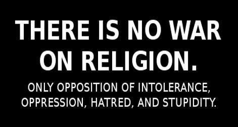 No war on religion