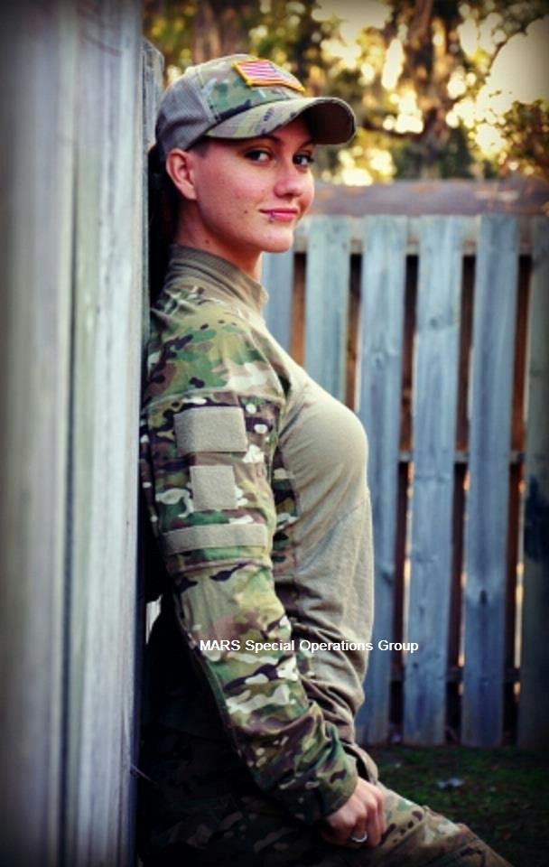 USA Female Soldier