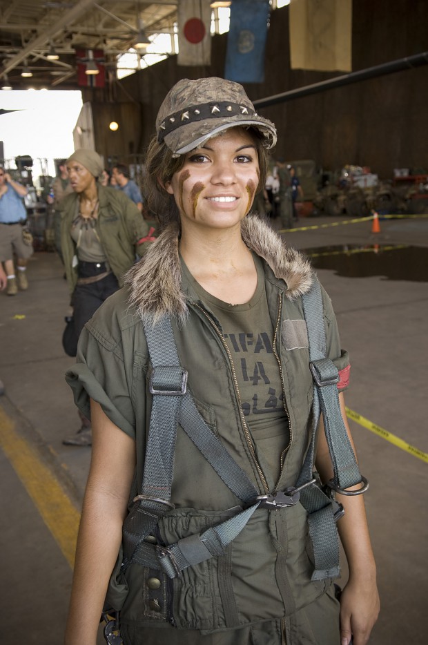 Colombian Female Soldier