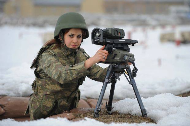 Turkish army girls.