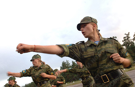 Russian airborne women