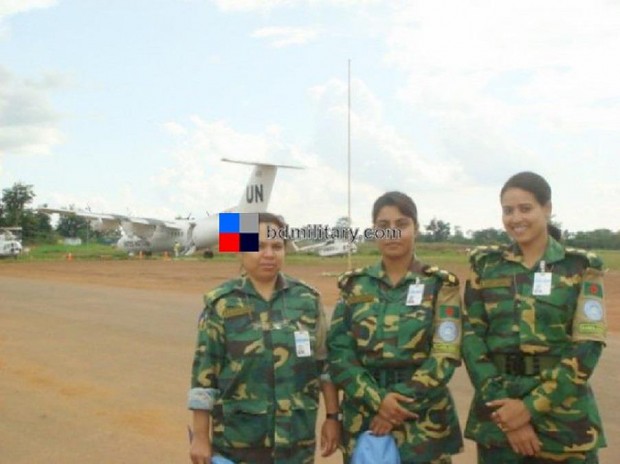 More Bangladesh Army women's.