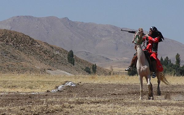 Iranian Native horse-rider.