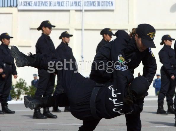 Algerian police women