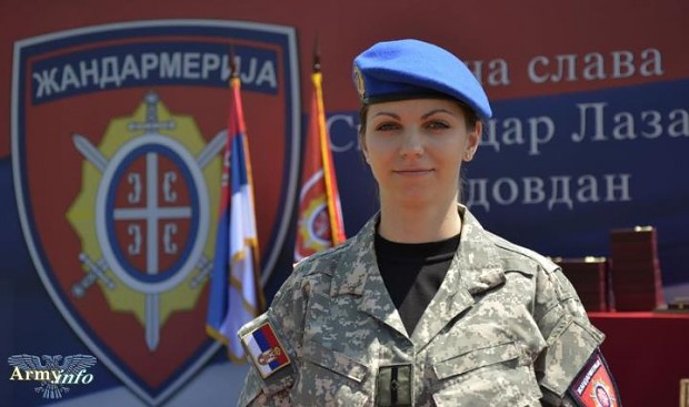 Serbian Female Gendarmes