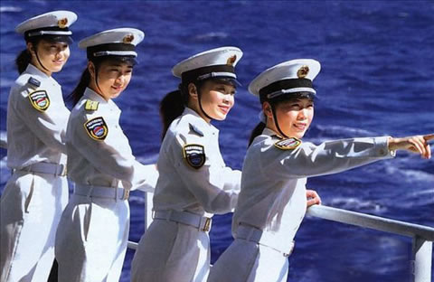 Chinese PLA Navy Females