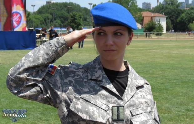 Serbian Female Gendarmery