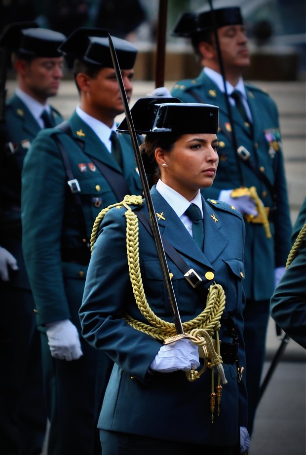 Spanish Civil Guard cadet