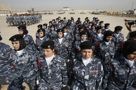 Iraq female solider