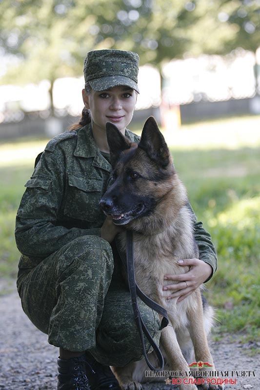 Belorussian Female Soldier