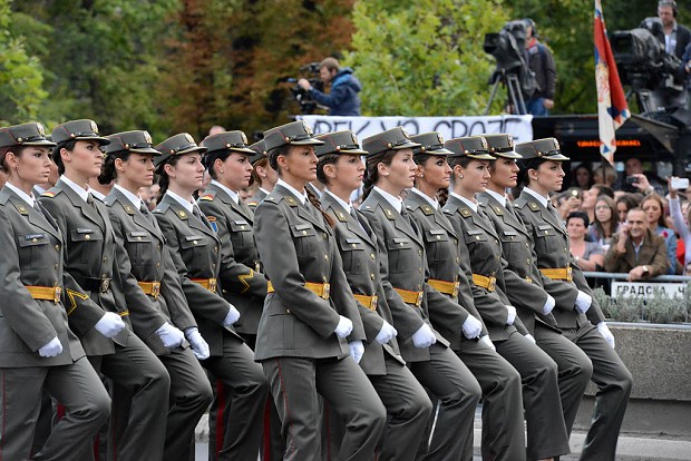 Serbian Female Officers