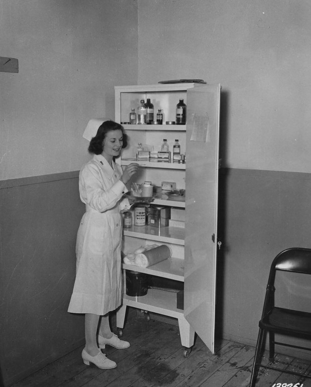 Nurse Betty Evans, 8 April 1942, Iceland.