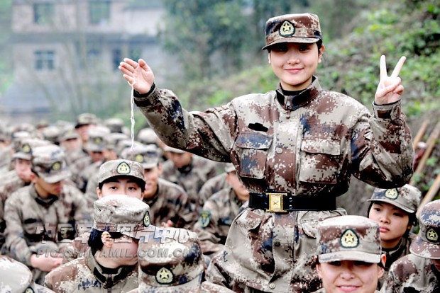 PLA Female Soldiers