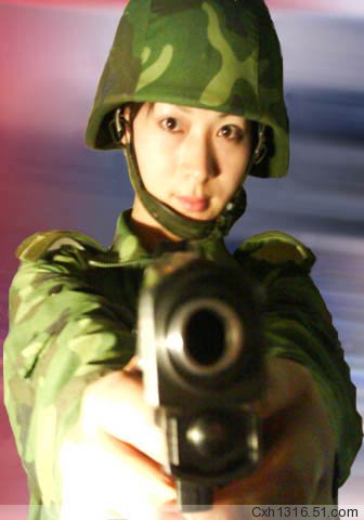 PLA female lieutenant