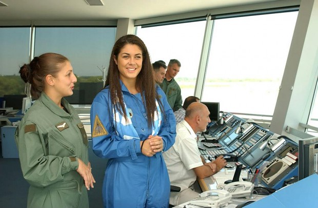 Serbian Female Pilot