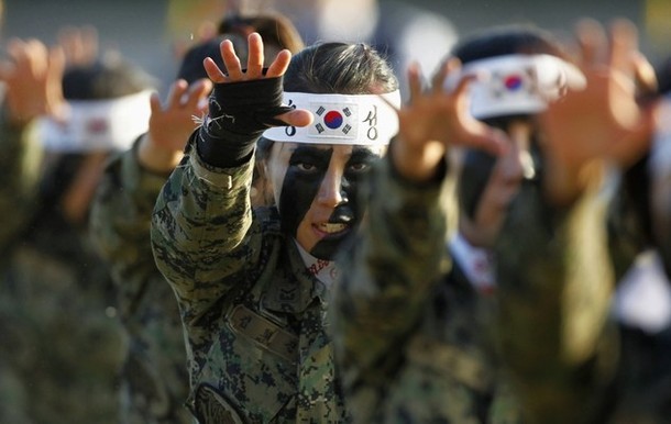 South Korean Female "Ninjas"