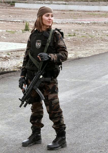 Turkish Female Soldier
