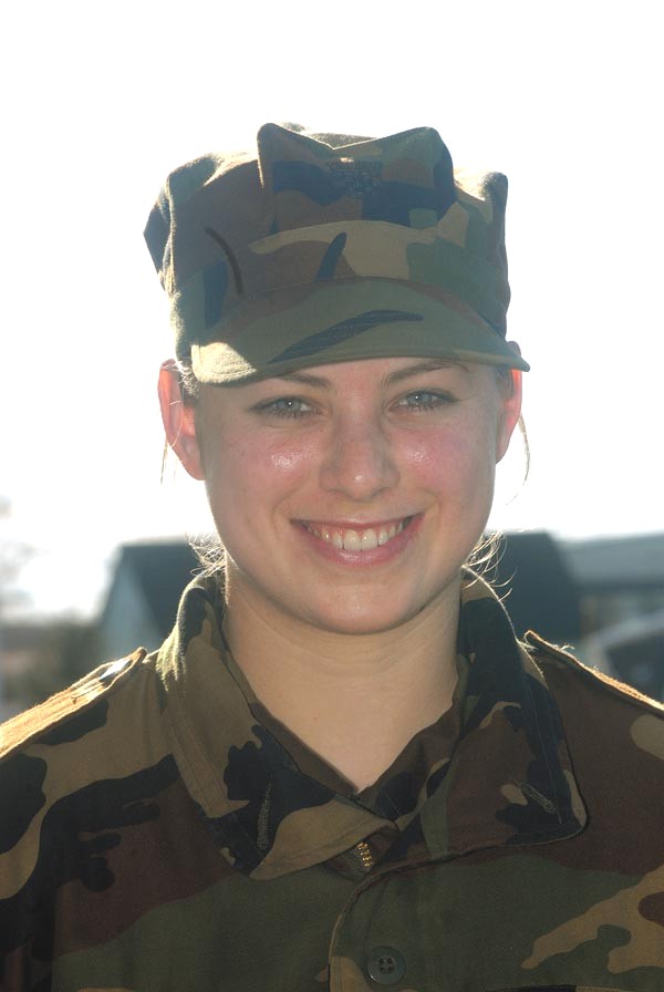 Croatian Female Soldier