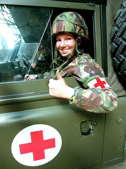 English Female Soldier