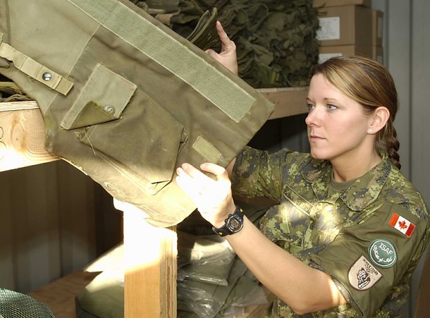 Canadian Female Soldier
