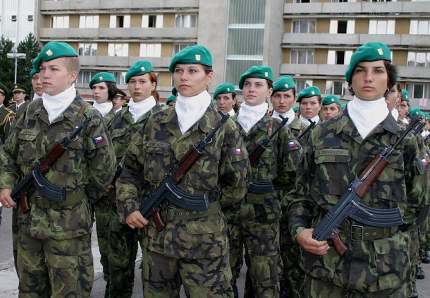 Czech Female Soldiers