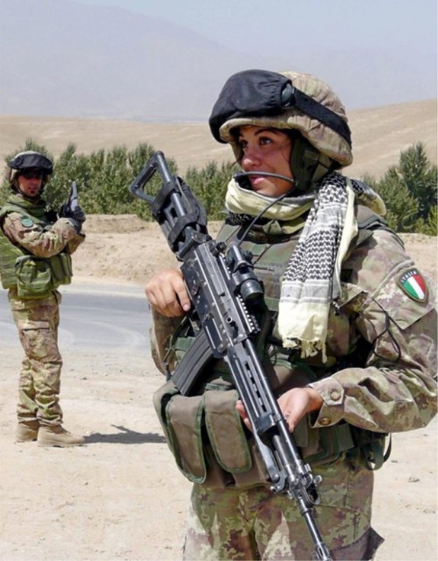 Italian Army soldier