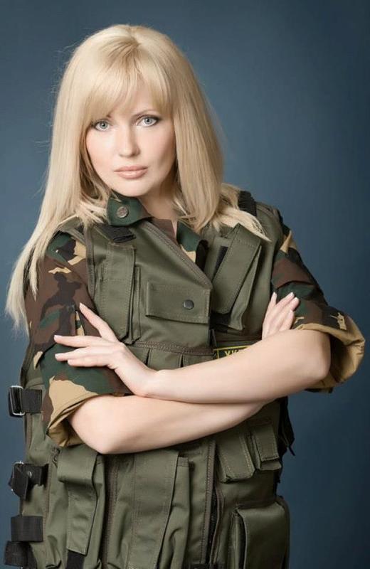 Ukraine Female Soldiers/Border Guards/Police