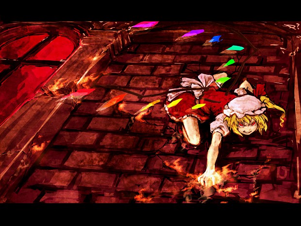 Flandre Scarlet from the game Touhou