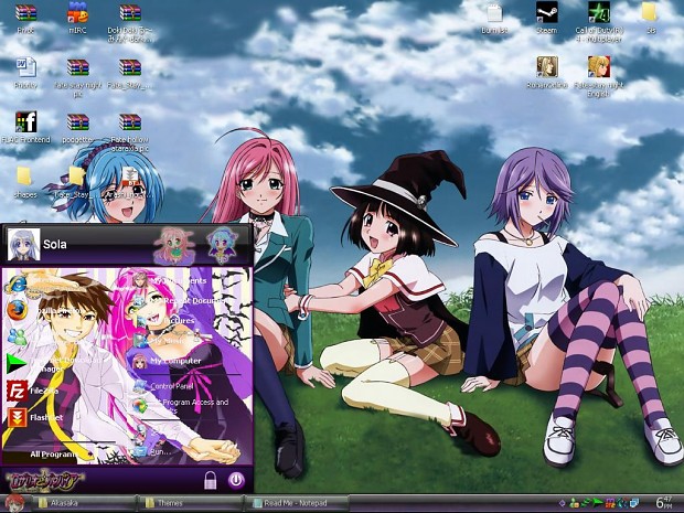 Rosario Vampire_windows xp