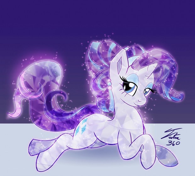 crystal pony  (Rarity)