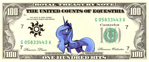 Equestrian Currency - Luna